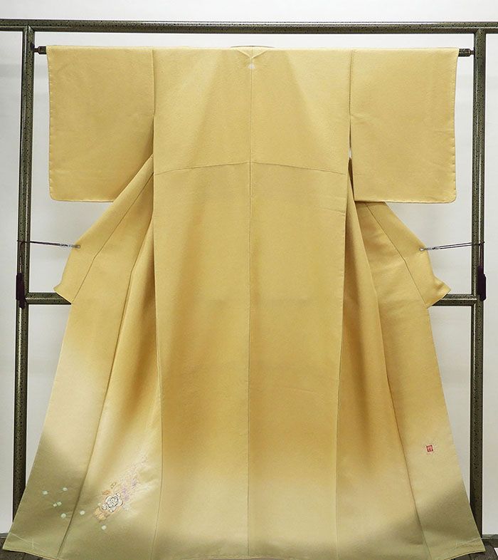 楽天市場】色無地 未着用超美品 正絹 久保田一竹 一竹辻が花 一竹工房