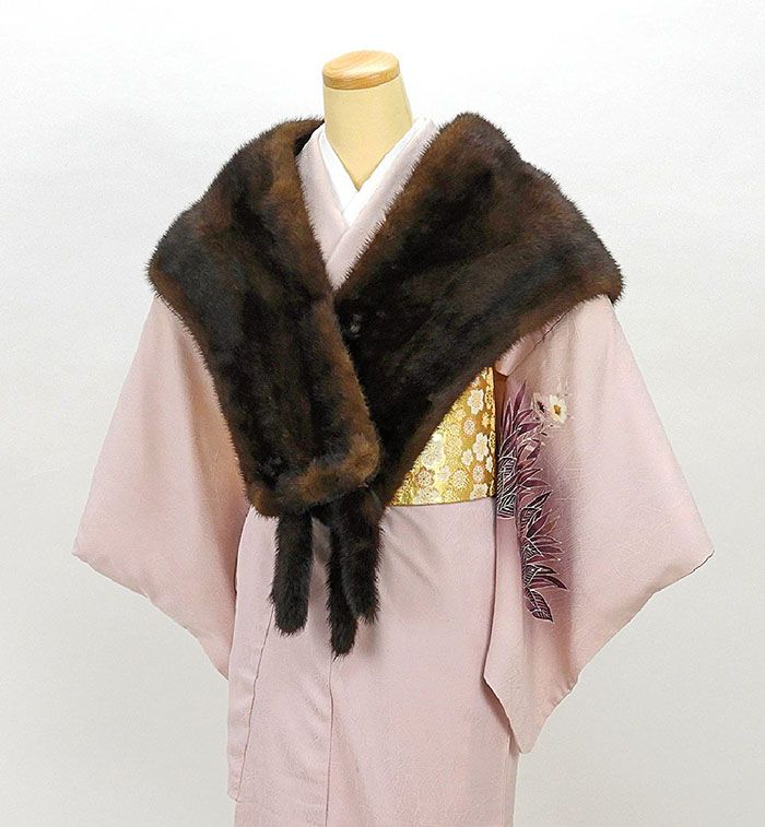 楽天市場】【ポイント10倍】ショール ミンク 毛皮 ストール