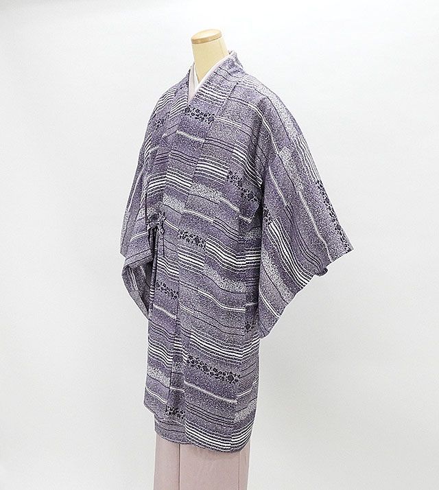 楽天市場】【ポイント10倍】道中着 新品仕立済 正絹 葡萄模様 道中着