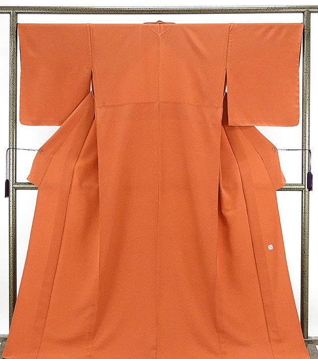 ＼20％OFFクーポン+ポイント5倍／単衣 色無地 新品 仕立て上がり 正絹 単衣 加賀友禅 百貫達雄 身丈164.5cm 裄丈67.5cm 色無地 新品仕立済 着物 wa1043