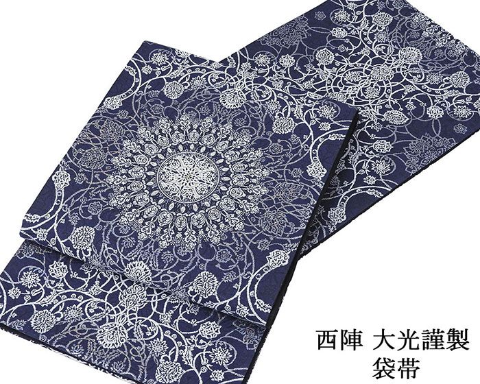 楽天市場】袋帯 新品仕立付き 正絹 螺鈿作家 藤本隆士作 西陣 京都