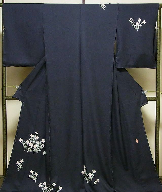 加賀友禅 太田征夫 落款入 「ウンナン流水」 訪問着 仮絵羽 未仕立て 正絹.