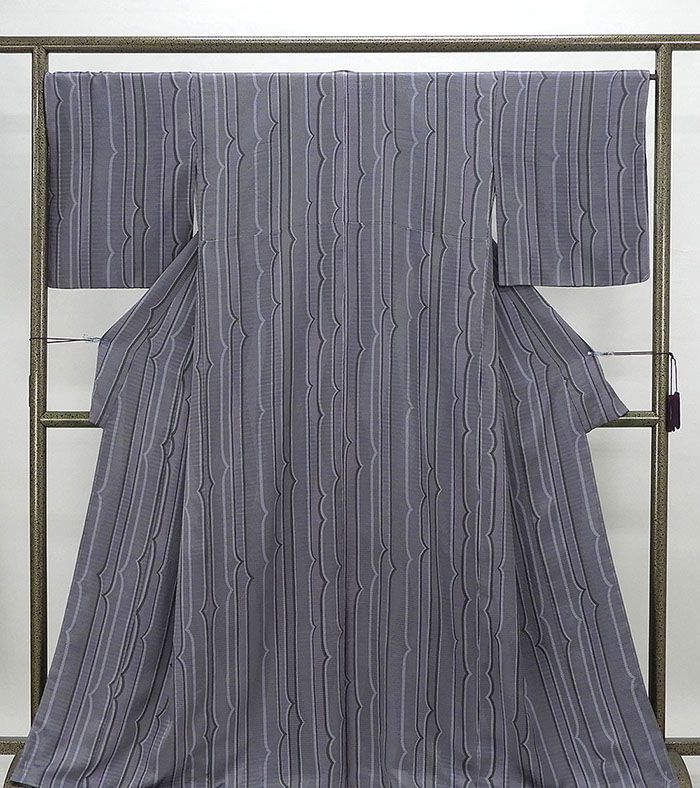 楽天市場】【ポイント10倍】夏物 小紋 未着用超美品 正絹 水玉幾何模様