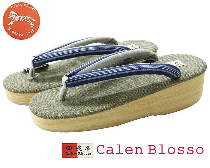 楽天市場】草履 菱屋謹製 カレンブロッソ カフェ草履 Ｌ寸 博多織 Calen Blosso Cafe ZORI viborom 新品 n2085 :  きもの翔鶴