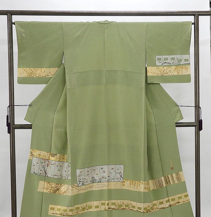 楽天市場】＼20％OFFクーポン配布中！／訪問着 正絹 大久保玄才 そめの