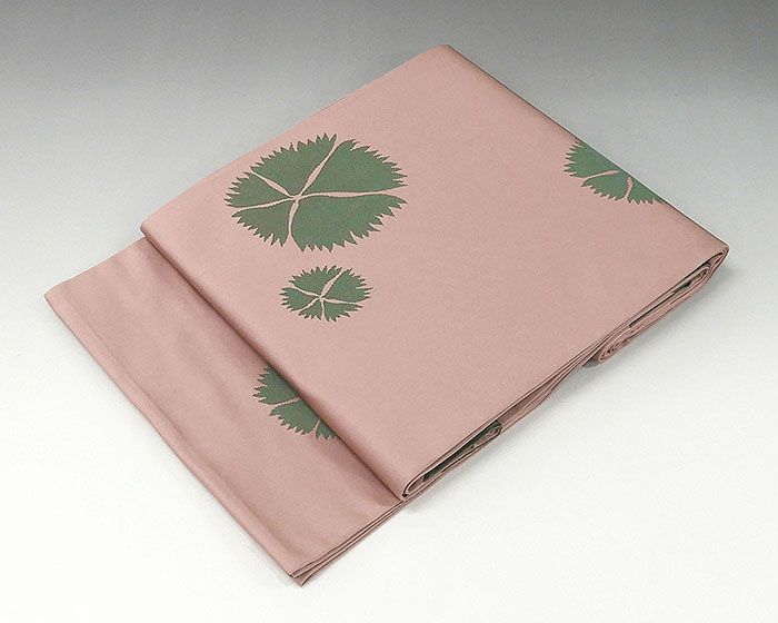 ＼20％OFFクーポン+ポイント5倍／袋帯 正絹 辻村寿三郎 ジュサブロー 撫子模様 袋帯 リサイクル　g0637