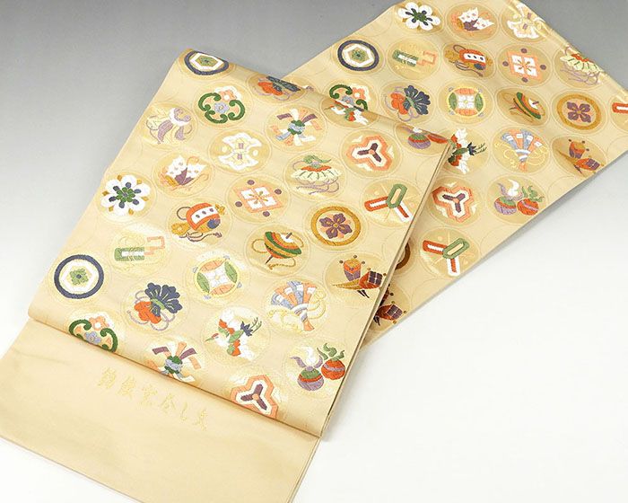 楽天市場】【ポイント10倍】袋帯 新品仕立付き 正絹 西陣 山口美術織物