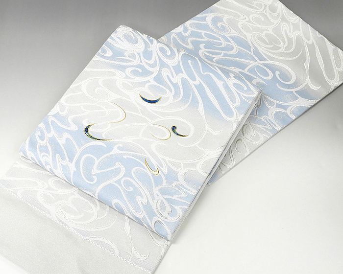 楽天市場】袋帯 新品仕立付き 正絹 西陣 河合美術織物謹製 能寿格子 