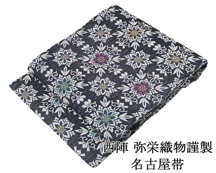 楽天市場】名古屋帯 新品仕立済 正絹 西陣 京加賀友禅 二代上野