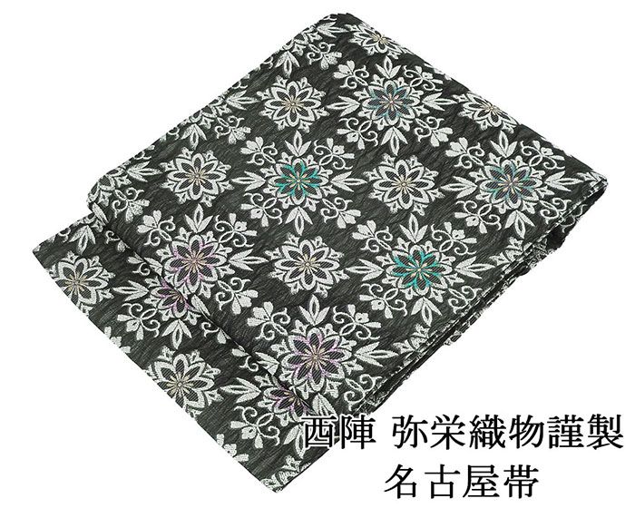 楽天市場】名古屋帯 新品仕立済 正絹 西陣 京加賀友禅 二代上野為二