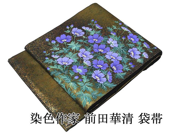 楽天市場】＼50％OFF+10％クーポン+ポイント10倍／袋帯 正絹 花模様