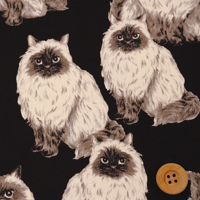 楽天市場】猫 ヒマラヤン オックス 綿100％ 約110cm幅（数量×50cm