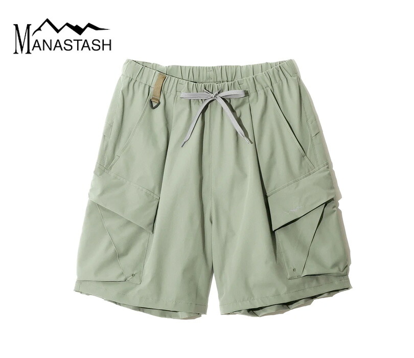 マナスタッシュ ショートパンツ [ リバーショーツ RIVER SHORTS 26 ] MANASTASH メンズ ナイロン 高機能 無地 シンプル キャンプ アウトドア 夏 海 人気 流行 トレンド 7926113002