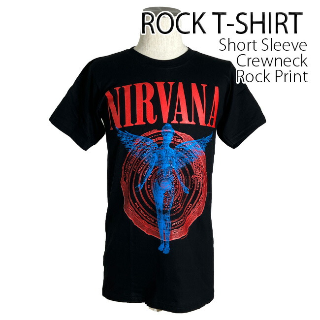 nirvana Tシャツ 楽天市場】Nirvana ニルヴァーナ Tシャツ ニルバーナ ロックT