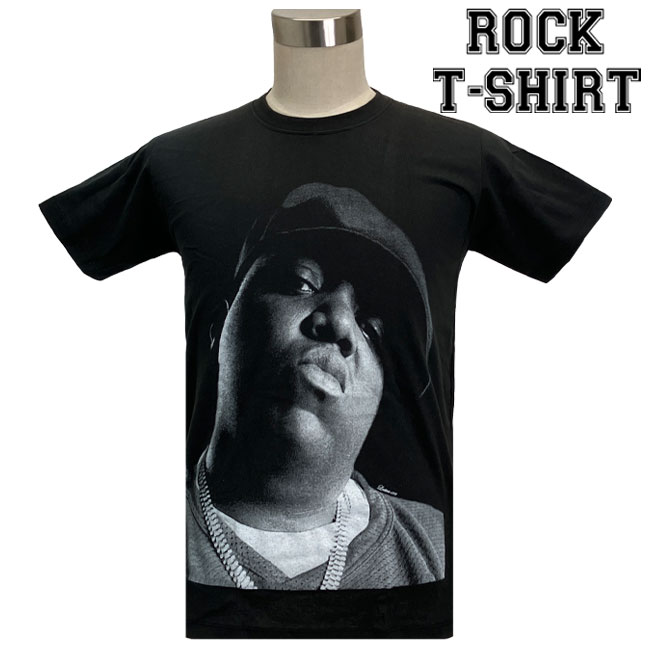 boohoo MAN★半袖 Tシャツ★ノトーリアス・B.I.G. ビギー★黒★ OFFICIAL LICENSE ARTIST アーティスト Tシャツ READY TO DIE S