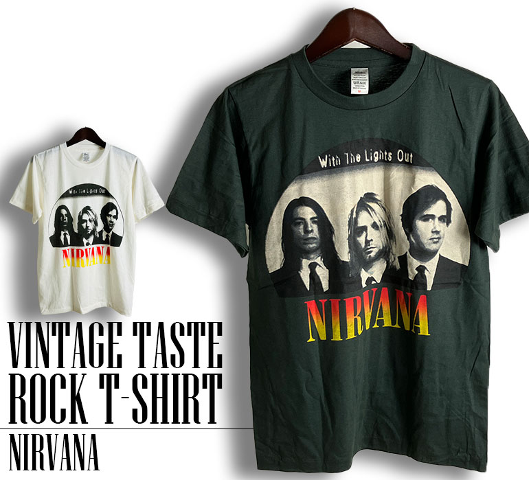 ニルヴァーナ Nirvana ニルバーナ Tシャツ 半袖 ロックTシャツ