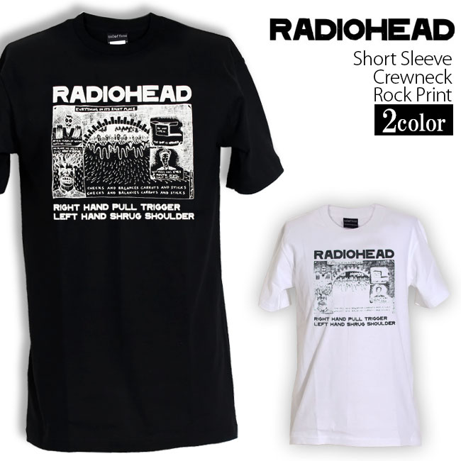 90’s Radiohead TシャツサイズＬアイルランド製　ビンテージUSED 90's Radiohead TシャツサイズLアイルランド製 ビンテージUSED