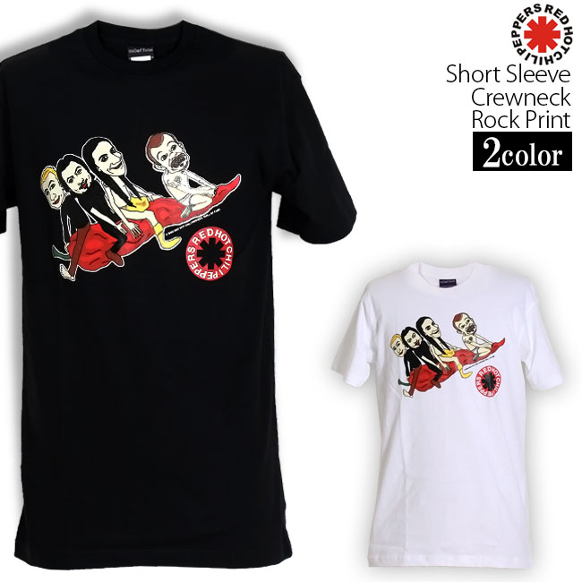 レア！★レッドホットチリペッパーズ ロックTシャツ ロックtシャツ バンドtシャツ パンク Red Hot Chili Peppers