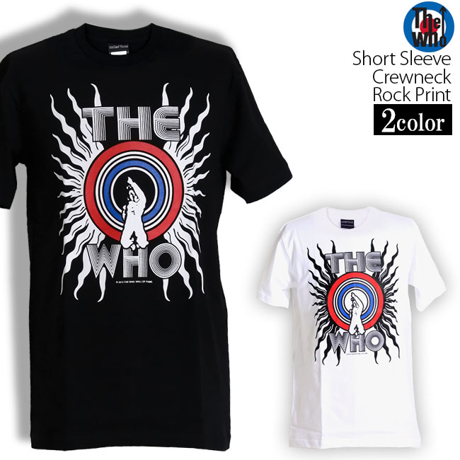 楽天市場】ザ・フー【THE WHO】TEE Tシャツ ロックT バンドT 半袖