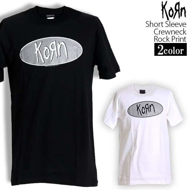 楽天市場】Korn Tシャツ コーン ロックTシャツ バンドTシャツ