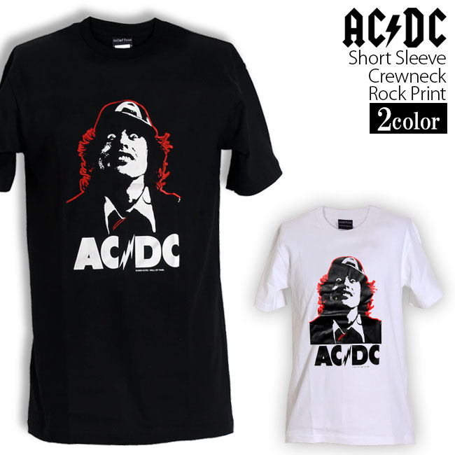 楽天市場】[在庫処分]AC/DC Tシャツ エーシーディーシー ロックT