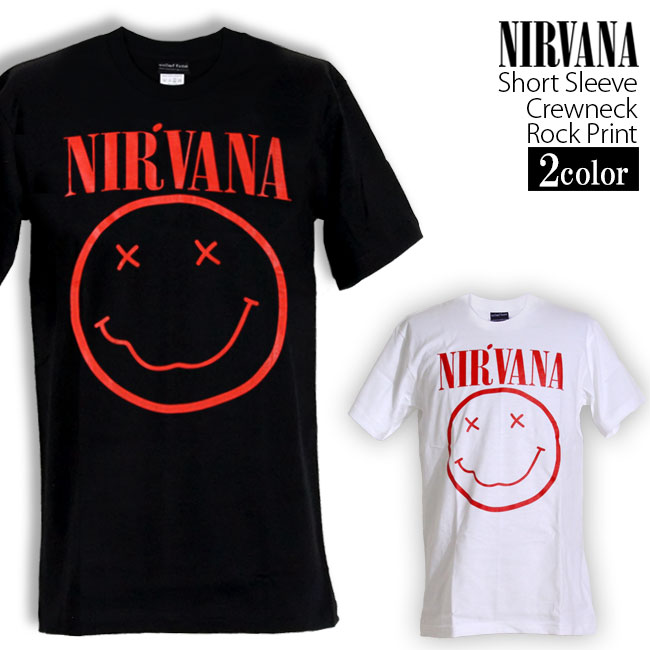 楽天市場】Nirvana ニルヴァーナ Tシャツ ニルバーナ ロックT