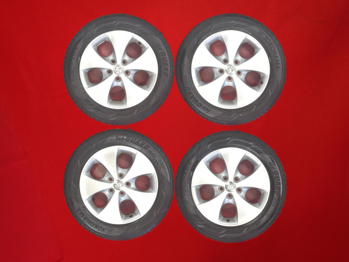 ヨコハマ アイスガード 6 IG60 YOKOHAMA iceGUARD 6 IG60 225/55R17 97Q アルファード (10-15W)後期純正 7Jx17 +45 5/114.3 シルバーポリッシュ(シルバー&ポリッシュ) アルファード