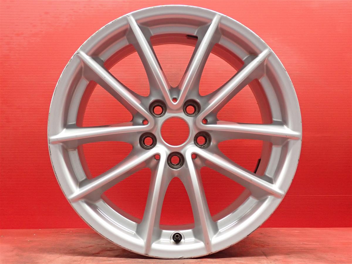 BMW 5シリーズ G30 / G31 純正 Vスポークスタイリング618 7.5Jx17 +27 5/112 シルバー(銀色)系｜中古タイヤ・ホイールの太平タイヤ