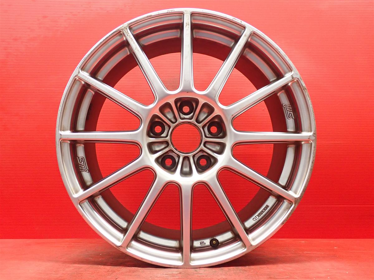STi 12本スポーク 8Jx17 +50 5/114.3 ハイパーブラック|中古タイヤ・ホイールの太平タイヤ