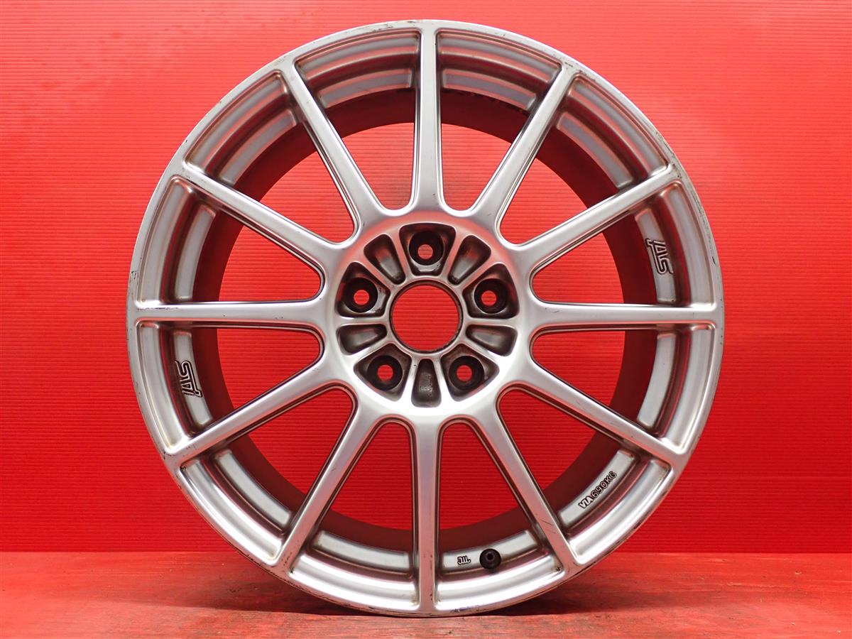 STi 12本スポーク 8Jx17 +50 5/114.3 ハイパーブラック