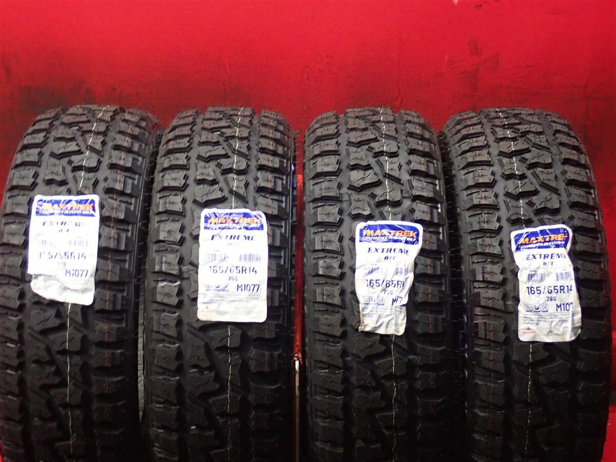 マックストレック エクストリーム R/T MAXTREC Extreme R/T 165/65R14 79S BX TB YRV アトレー インサイト エブリイ プラス エブリイ ランディ カプチーノ シャレード シャンソン ジャスティ ストーリア ソシアル ソリオ タウンボックス ワイド タンク ティーポ デュエット 26,950円
