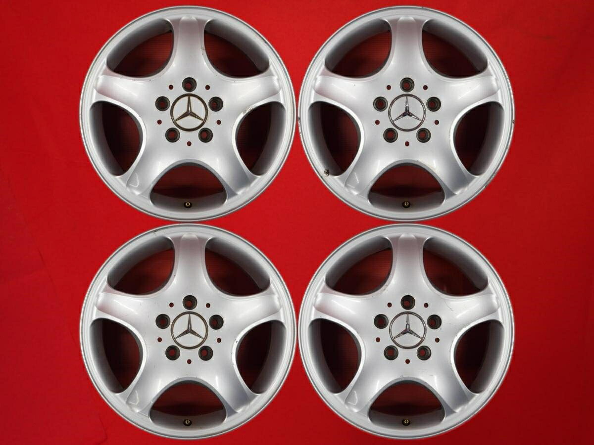 メルセデス-ベンツ A(W168)純正5本スポーク 5.5Jx16 +54 5/112 シルバー(銀色)系 Aクラス｜中古タイヤ・ホイールの太平タイヤ