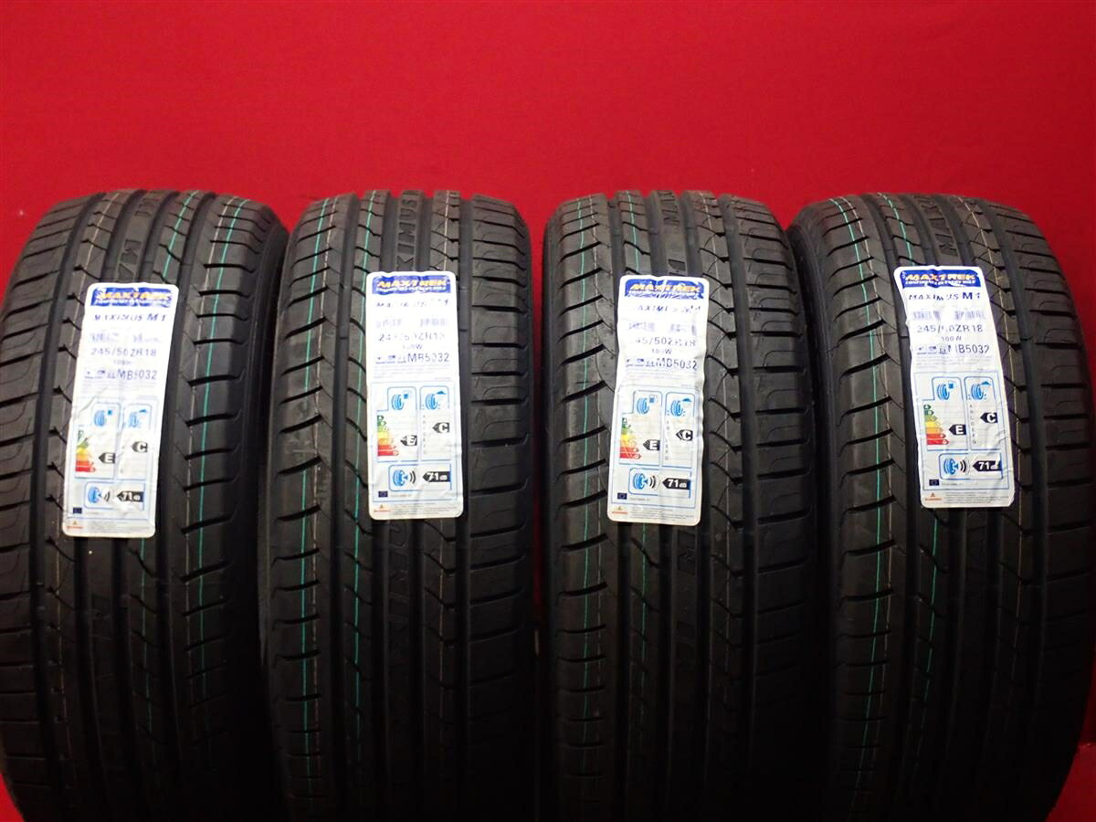 マックストレック MAXIMUS M1 MAXTREC MAXIMUS M1 245/50R18 100W 5シリーズ グランツーリスモ 7シリーズ A6 DTS Sクラス X3 アクティブハイブリッド7 シーマハイブリッド ディグニティ パナメーラ フーガ フーガ ハイブリッド プラウディア 36,465円