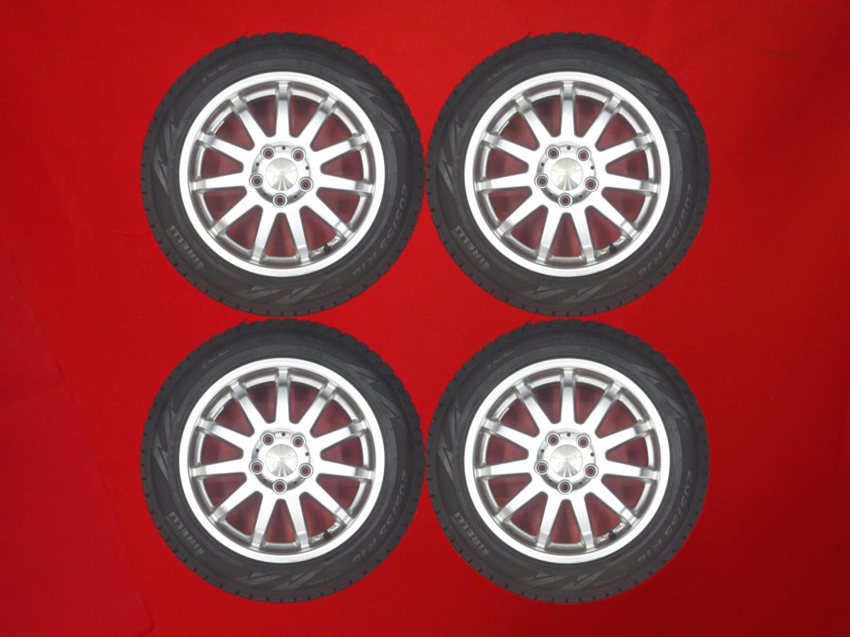 ピレリ アイス アシンメトリコ PIRELLI ICE ASIMMETRICO 205/55R16 91Q C-Works(シーワークス) MS-1 6.5Jx16 +50 5/112 シルバー(銀色)系 ゴルフVI ゴルフV ジェッタ クロス ゴルフ ゴルフ プラス ゴルフ ヴァリアント A3 A3 スポーツバック ゴルフ トゥーラン｜中古タイヤ・ホイールの太平タイヤ