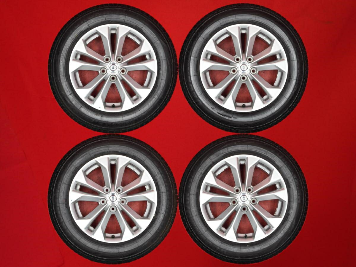 ヨコハマ ジオランダー G91AV YOKOHAMA GEOLANDAR G91AV 225/65R17 102H エクストレイル (32系)純正5Wスポーク 7Jx17 +45 5/114.3 シルバー(銀色)系 エクストレイル