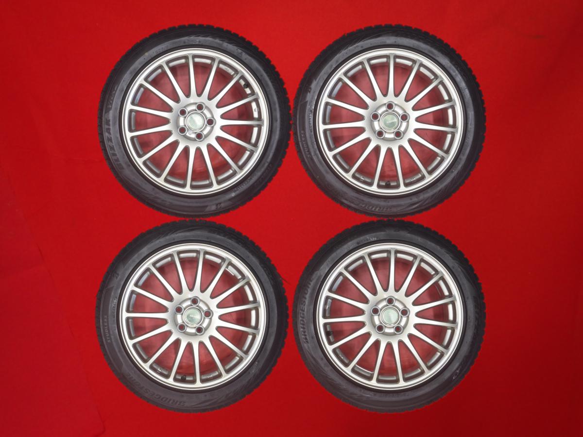ブリヂストン ブリザック VRX2 BRIDGESTONE BLIZZAK VRX2 205/50R17 93Q ECO FORME エコフォルム SE-12 7Jx17 +53 5/100 ガンメタ系 インプレッサ アネシス インプレッサ インプレッサ スポーツ インプレッサ G4 インプレッサ XV｜中古タイヤ・ホイールの太平タイヤ