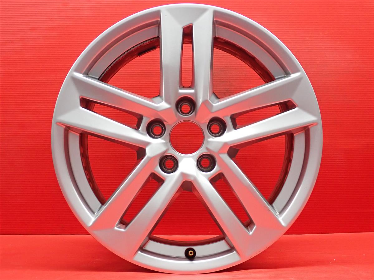 アウディ A5/S5(8W)純正5エアロスポーク 7Jx17 +42 5/112 シルバー(銀色)系|中古タイヤ・ホイールの太平タイヤ