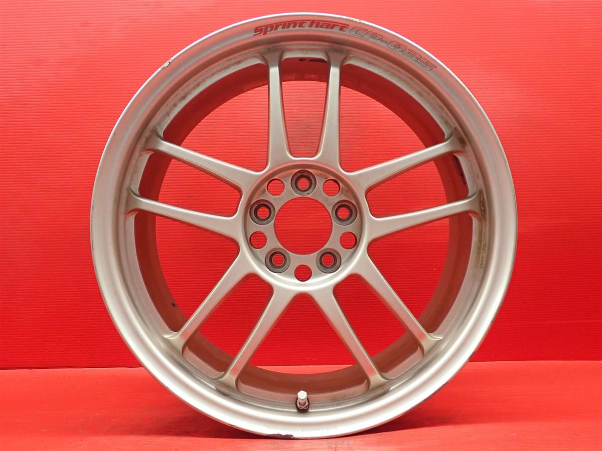 スプリントハート CP-035 7.5Jx17 +48 5/100 シルバー(銀色)系