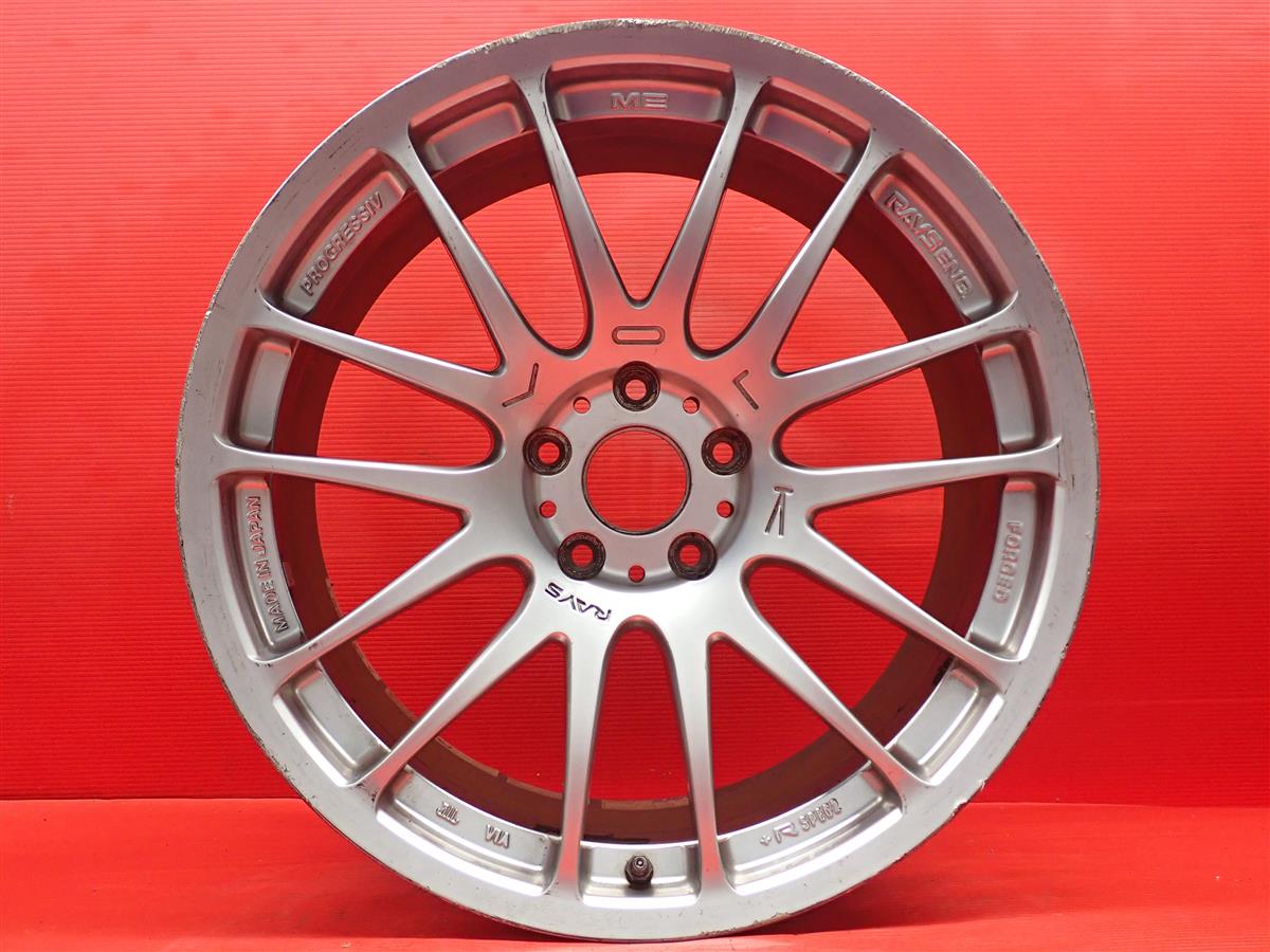 VOLK RACING(ボルクレーシング) プログレッシブME 9.5Jx19 +45 5/114.3 ハイパーブラック