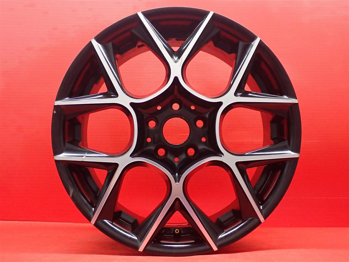ERST エアスト EM6 8Jx18 +40 5/108 ブラックポリッシュ(ブラック&ポリッシュ)｜中古タイヤ・ホイールの太平タイヤ