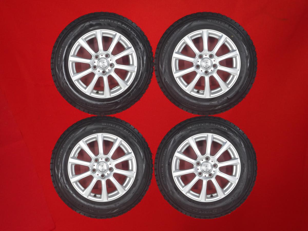 ダンロップ ウィンター MAXX 01(WM01) DUNLOP WINTER MAXX 01 215/65R16 98Q Joker フラッシュ 6.5Jx16 +40 5/114.3 シルバー(銀色)系 アルファード エクストレイル MPV ヴェルファイア エルグランド パジェロ イオ プレサージュ デュアリス｜中古タイヤ・ホイールの太平タイヤ
