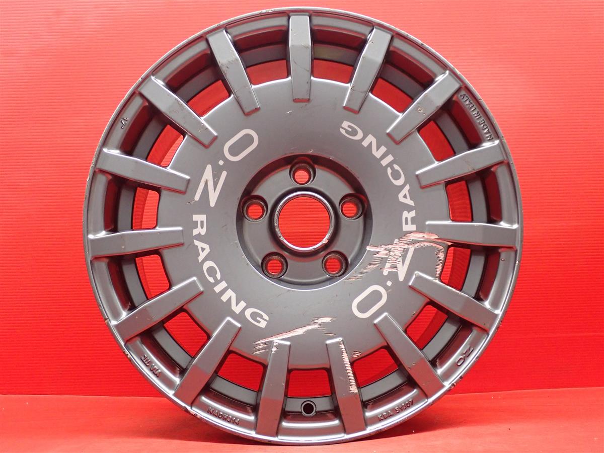 楽天市場】O-Z ラリーレーシング 7.5Jx18 +45 5/114.3 ガンメタ