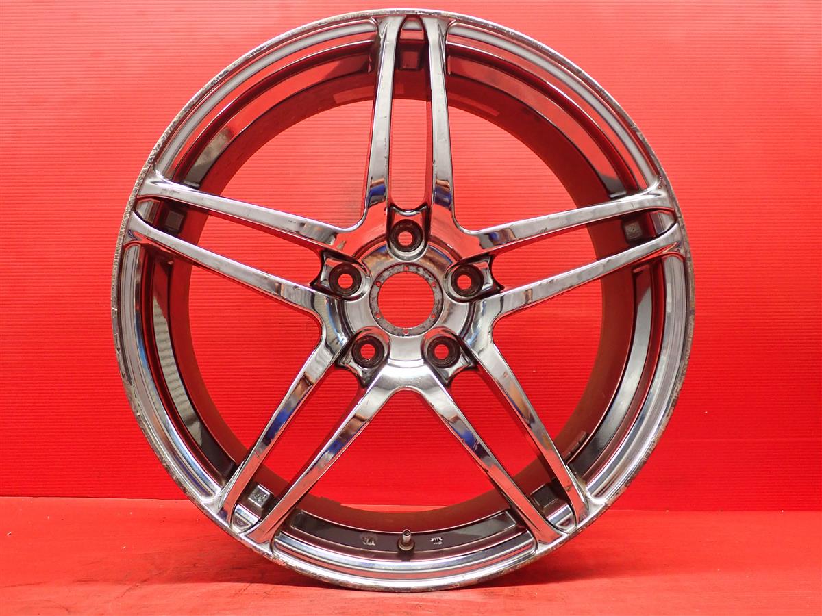 AVS モデル5リミテッドバージョン 7.5Jx18 +50 5/114.3 スーパーメタルコーティング系(メッキ色の塗装)