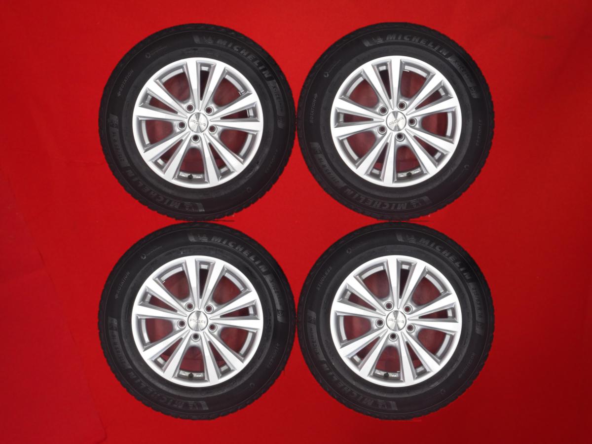 ミシュラン XーICE SNOW MICHELIN X-ICE SNOW 215/65R16 102T AGA(エージーエー) Dorf(ドルフ) 6.5Jx16 +30 5/112 シルバー(銀色)系 ティグアン