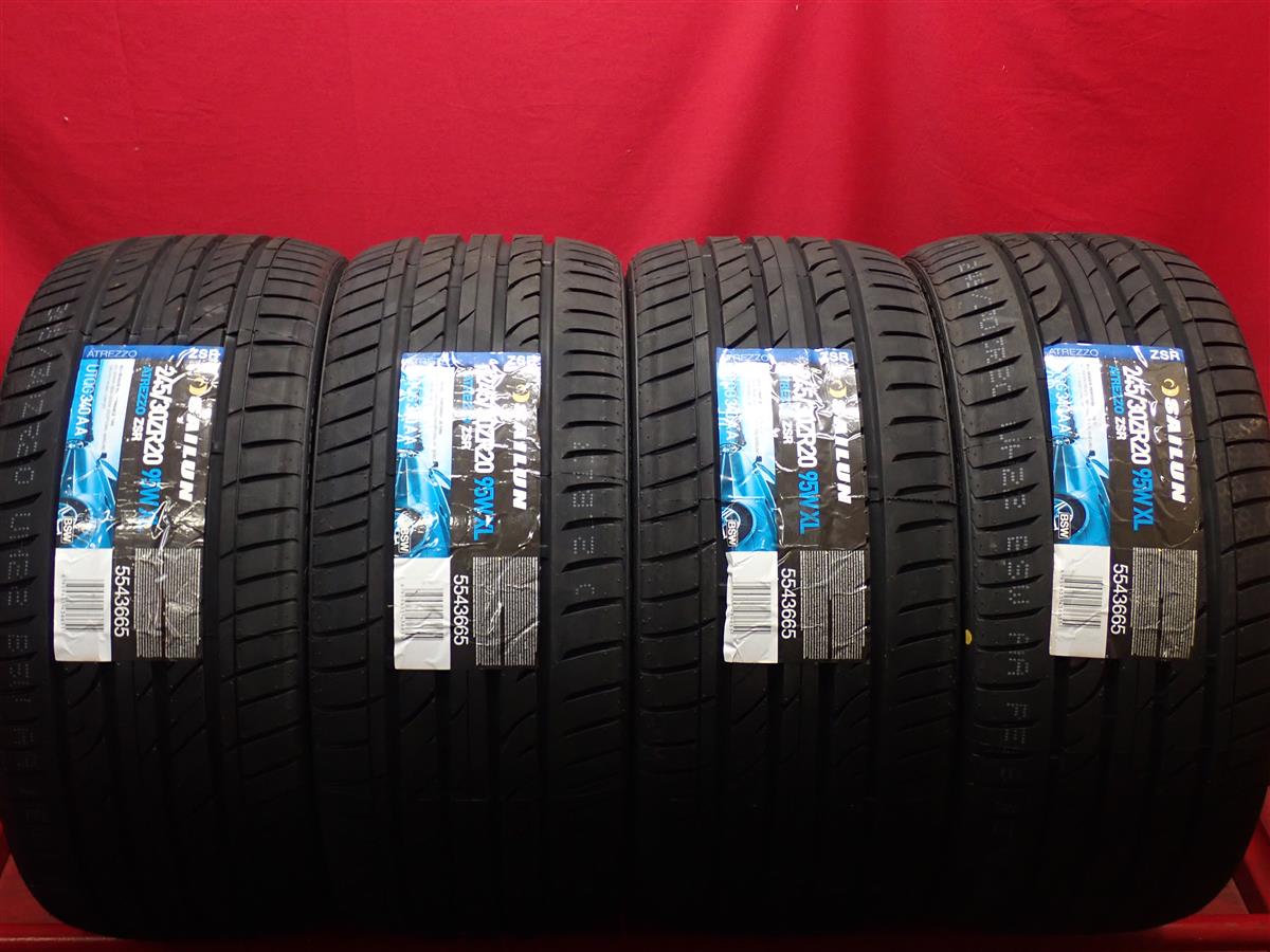 サイルン ATREZZO(アトレッツォ) ZSR SAILUN ATREZZO ZSR 245/30R20 95W B4 R8 ウラカン シビック タイプR