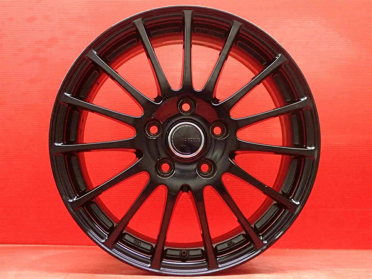 ECO FORME エコフォルム CRS1012 6.5Jx16 +45 5/114.3 ブラック(黒色)系