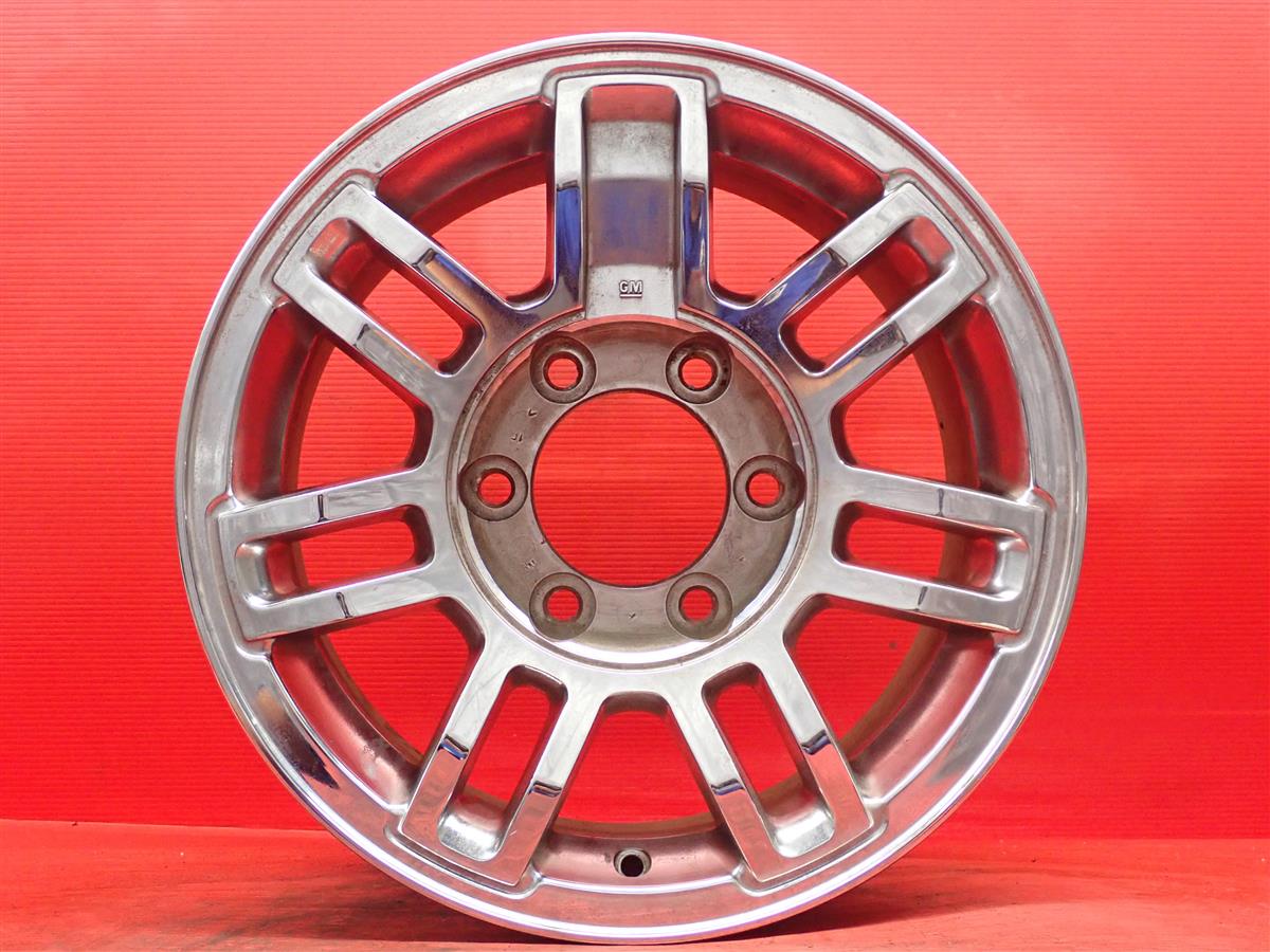 ハマー H3純正 7.5Jx16 +38 6/139.7 メッキ｜中古タイヤ・ホイールの太平タイヤ