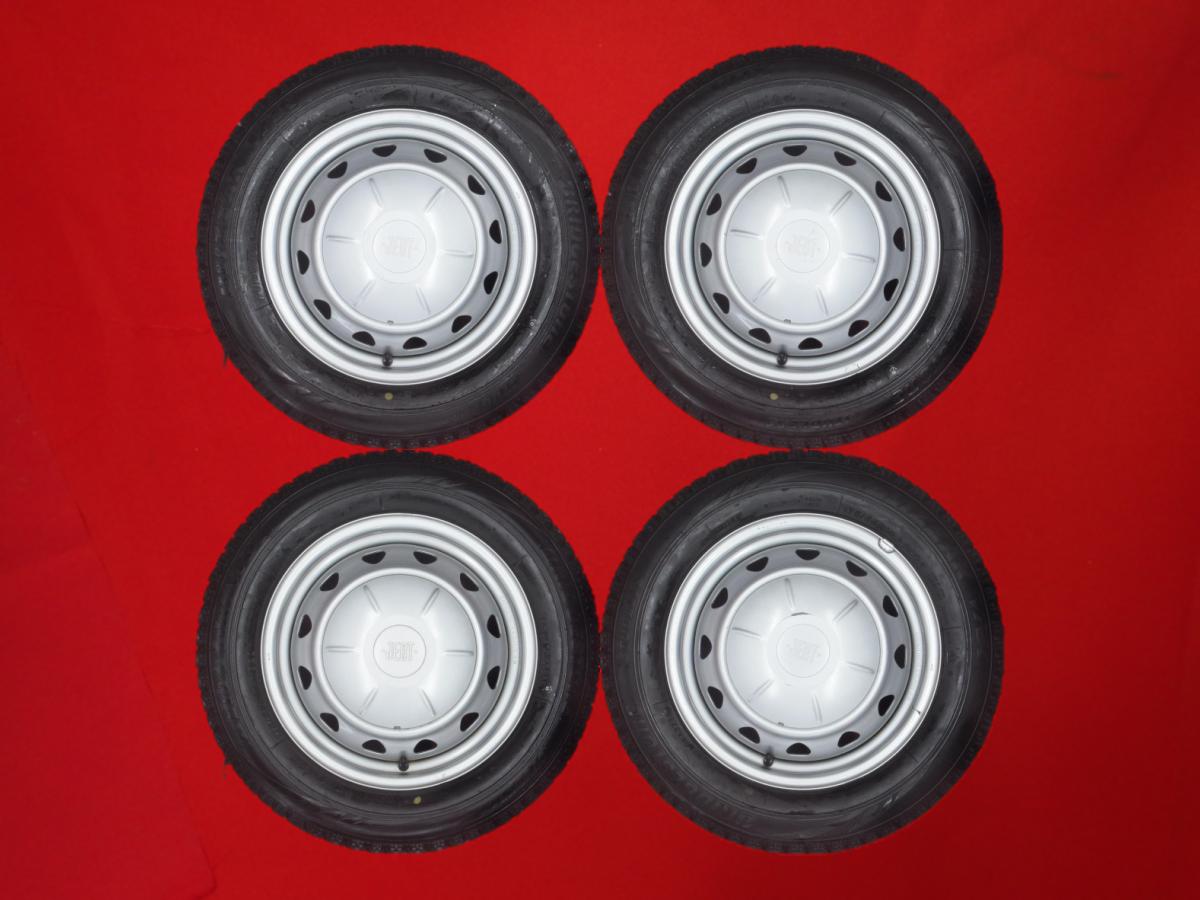 ブリヂストン ブリザック VRX BRIDGESTONE BLIZZAK VRX 175/65R14 82Q マルチスチール 〈センターハブキャップ付〉 5.5Jx14 +40 4/100 114.3 シルバー(銀色)系 スプリンタートレノ ファンカーゴ NXクーペ プロボックス キューブ キュービック CR-X デルソル サクシード ポル