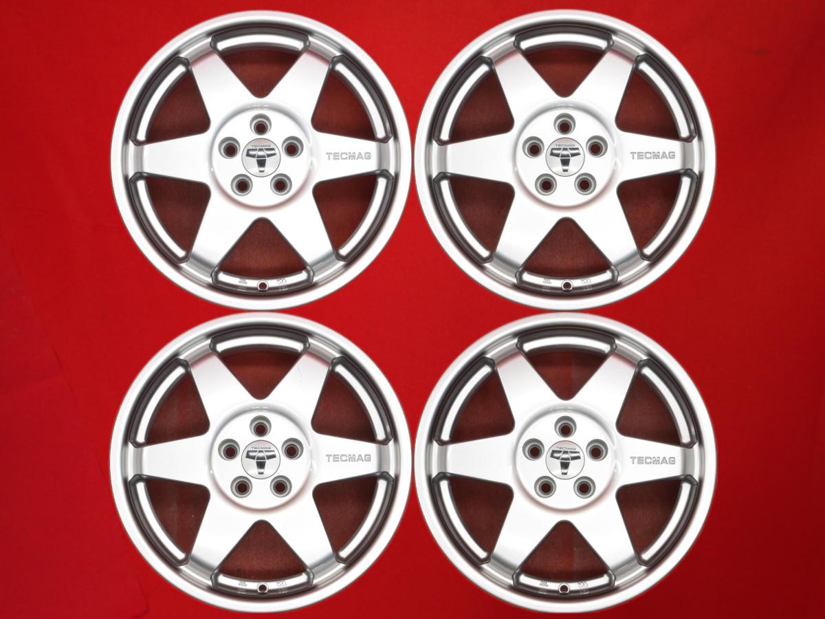 TECMAG Type 206R 6.5Jx16 +38 5/98 ガンメタ系 アルファ 156 スポーツワゴン アルファ スパイダー アルファ147 164 アルファ 156