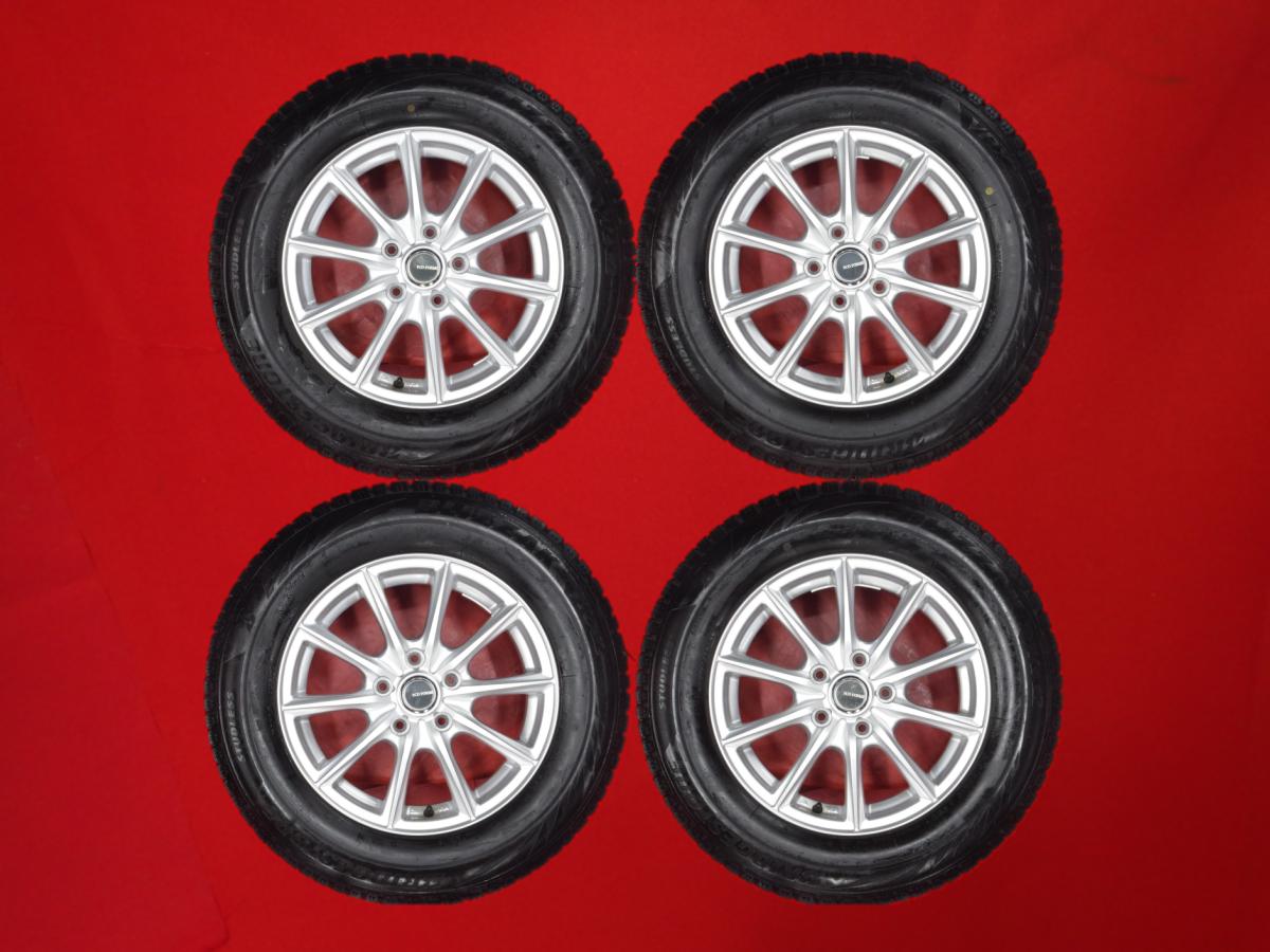 ブリヂストン ブリザック VRX2 BRIDGESTONE BLIZZAK VRX2 215/65R16 98Q ECO FORME エコフォルム SE-15 6.5Jx16 +54 5/114.3 シルバー(銀色)系 ラッシュ CR-V エリシオン C-HR クロスロード 40,040円